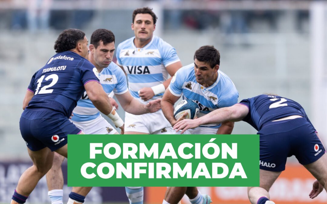 Con cinco cambios y un hito histórico: Los Pumas tienen equipo confirmado para enfrentar a Gales