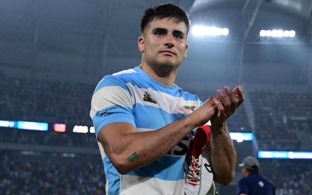Tomás Albornoz quedó oficialmente imputado por World Rugby y espera una audiencia disciplinaria