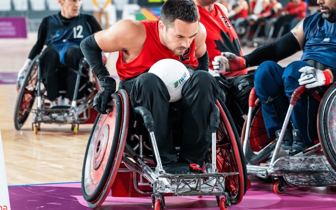 Partidazo y victoria sobre la hora: Canadá consiguió su primer triunfo en el Mundial de Rugby en silla de ruedas