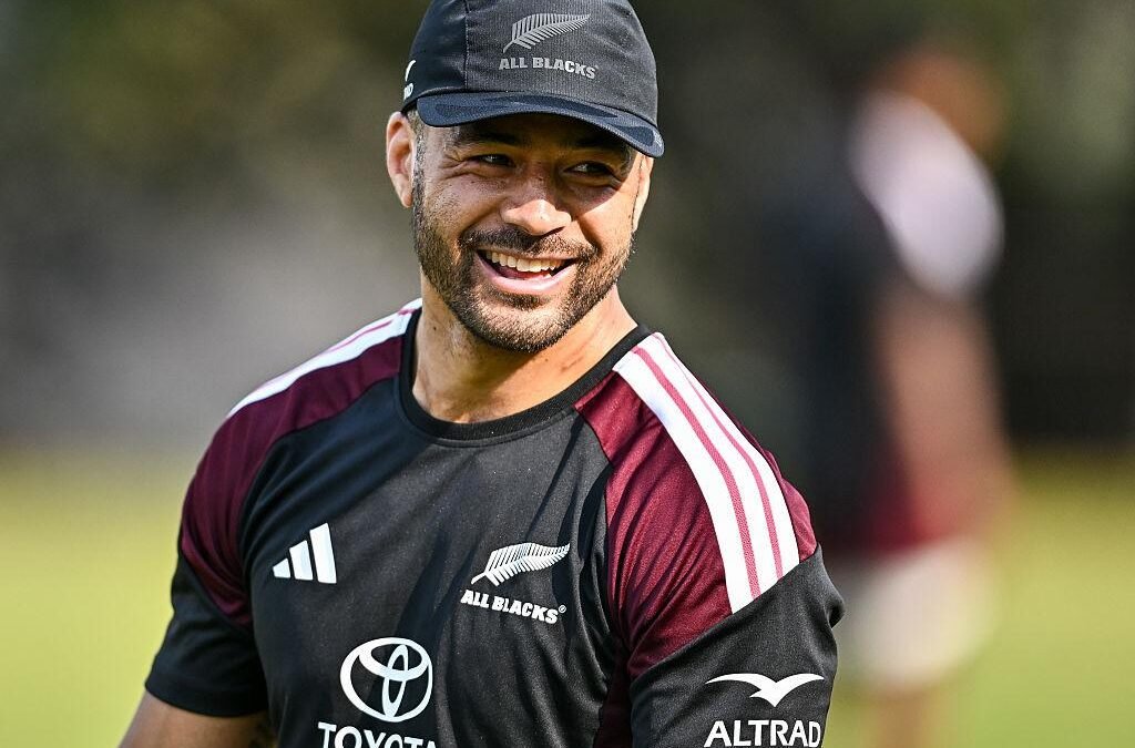 Richie Mo’unga vuelve a ser titular con los All Blacks ante Sudáfrica